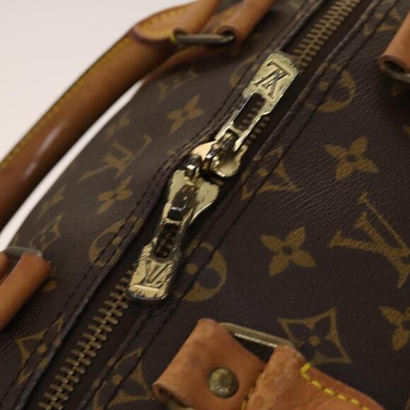 LOUIS VUITTON Monogram Keepall 55 Boston Bag M41424 - Picture 10 of 16